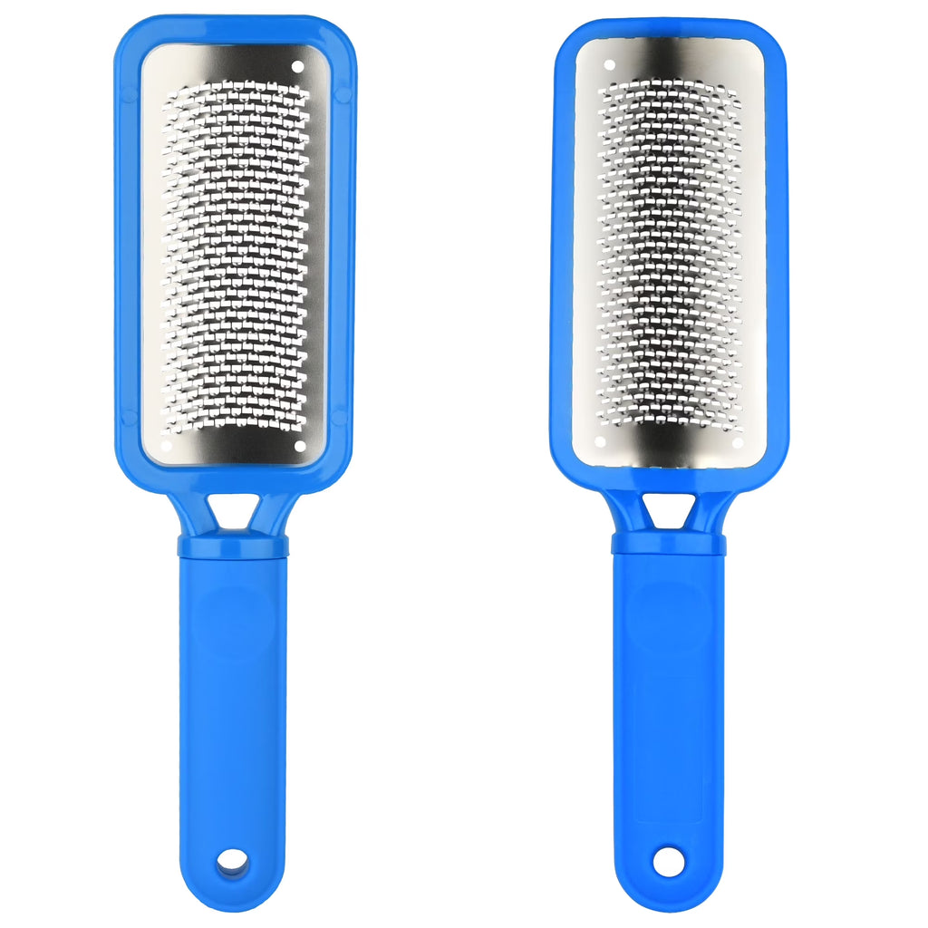 Professional Pedicure Foot File Callus Remover, Stainless Steel Heel Scraper for Dry and Wet Feet