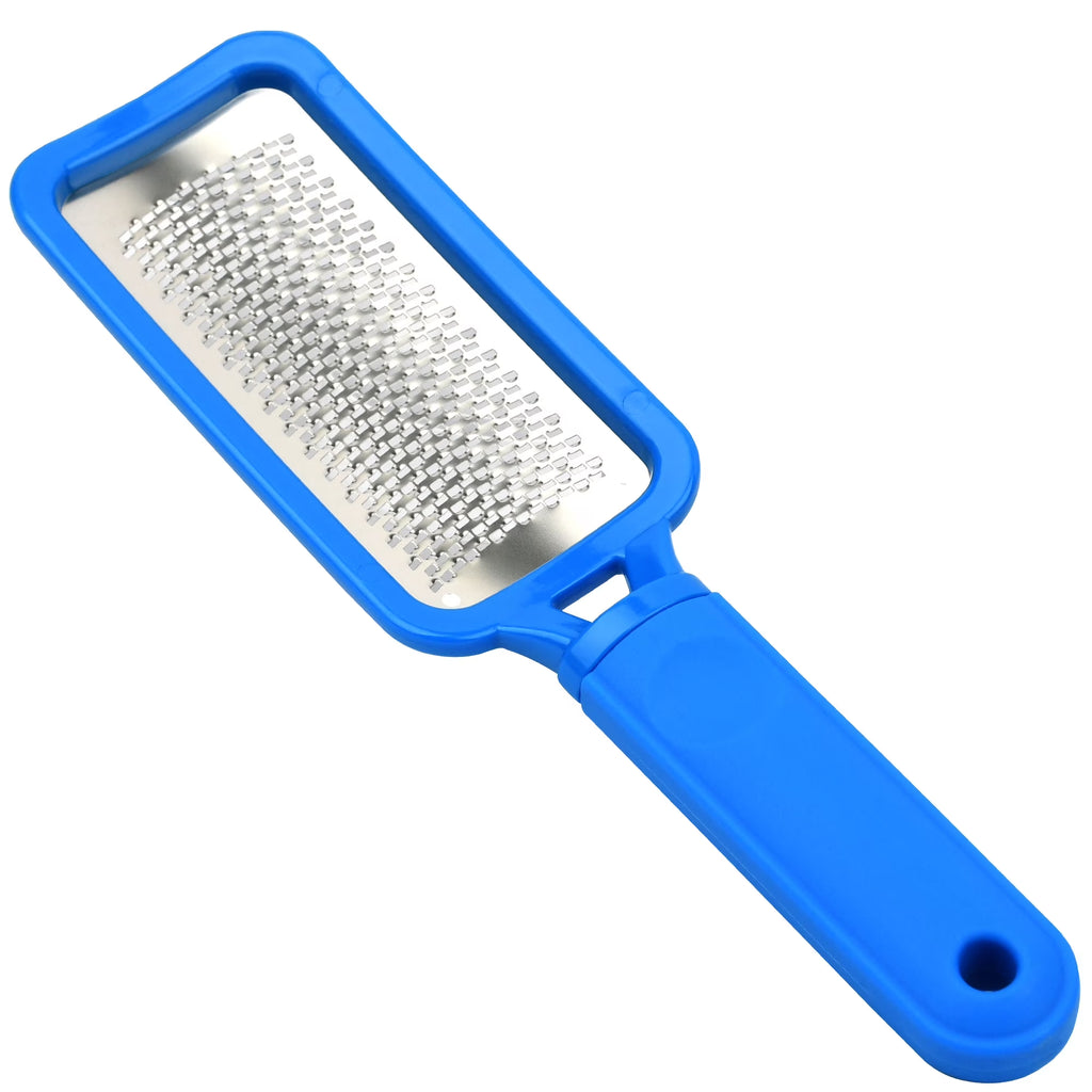Professional Pedicure Foot File Callus Remover, Stainless Steel Heel Scraper for Dry and Wet Feet